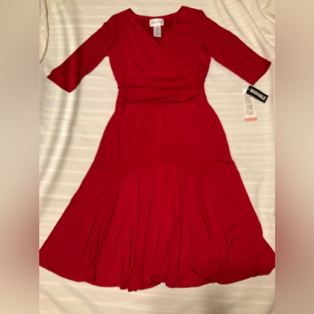 Julian Taylor Red Dress size 10